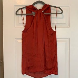 Trouve twist front halter top